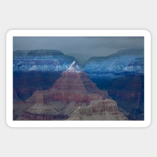 Grand Canyon Snow Sticker